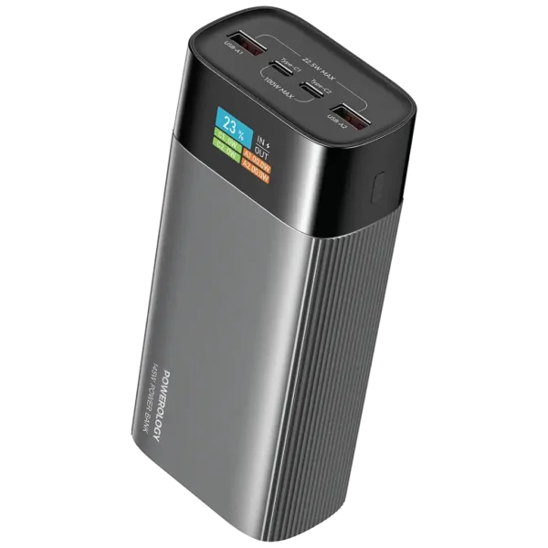 Powerology VoltEdge 40000mAh Power Bank - Gray