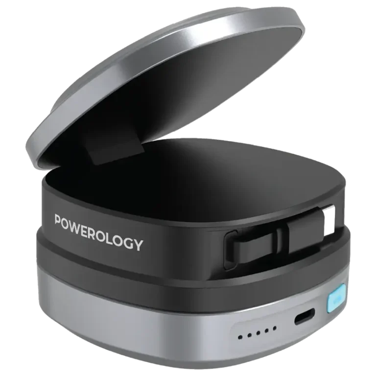 Powerology Lyons 10000mAh Power Bank - Black