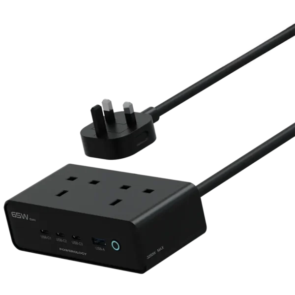 Powerology Omnix Desktop Charging Station 3250W GaN 65W - Black