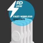 Powerology 4 in 1 Station 10000mAh PD 100W QC Wireless Power Bank - White - Image 2