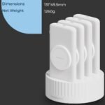 Powerology 4 in 1 Station 10000mAh PD 100W QC Wireless Power Bank - White - Image 4