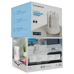 Powerology 8in1 Station 10000mAh PD 120W QC Wireless Power Bank - White - Image 5