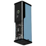 Powerology Énergie 27000mAh Power Bank with AC Outlet - Black - Image 3